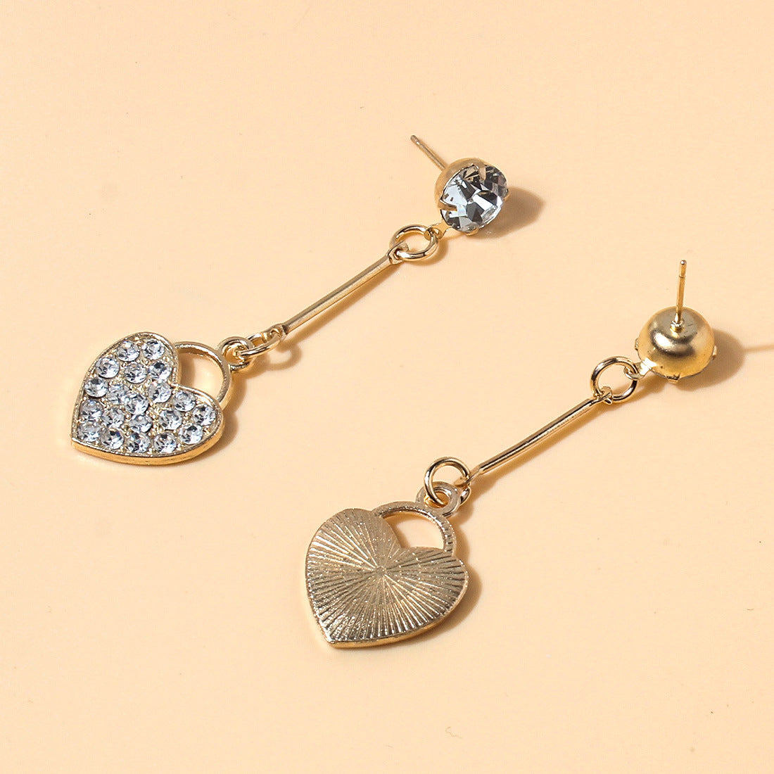 Pendientes De Aleación De Corazón De Moda al por mayor